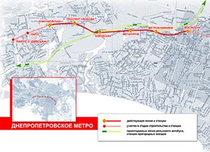 Правительство все никак не решится достроить метро в Днепропетровске
