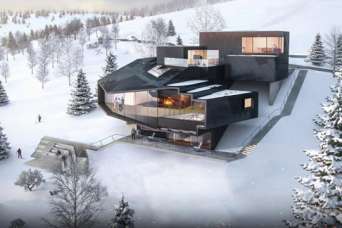Дом в горах будет производить гораздо больше энергии, чем нужно