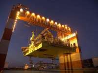 Самый большой кран в мире. Видео