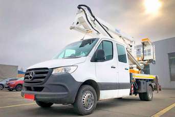 Новый Mercedes-Benz Sprinter в Украине получил новую кузовную версию. Видео