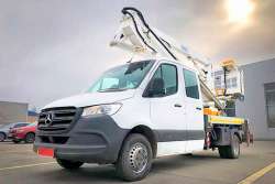 Новый Mercedes-Benz Sprinter в Украине получил новую кузовную версию. Видео