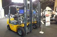 На выставке TIR-2016 в Киеве представили строительную технику