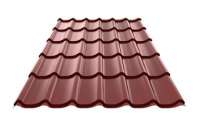 На украинском кровельном рынке представлена металлочерепица высшего класса