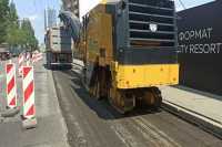 На бульварi Лесi Українки розпочали поточний ремонт