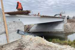 У Київськiй областi вiдновлюють 4 мости