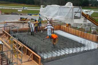 Появился еще один строительный материал будущего – токопроводящий бетон