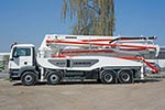 Представлен модернизированный автобетононасос Liebherr 47 M5 XXT