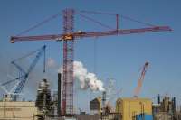 Как выглядит самый большой в мире башенный кран. Видео