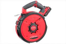 На рынке появилось аккумуляторное устройство для протяжки кабеля